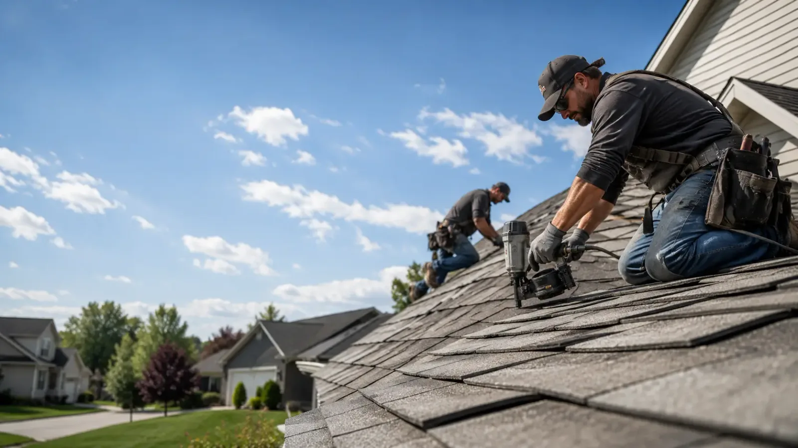 Storm Damage Roof Repair in Melville, NY near me